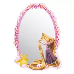 Lustro samoprzylepne dla dzieci Rapunzel Księżniczka Roszpunka, 15 x 21,5 cm