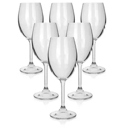Banquet 6-częściowy komplet kieliszków do białego wina LEONA, 340 ml