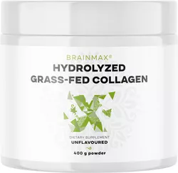 BrainMax Kolagen Hydrolizowany, Grass-fed Collagen, 400 g