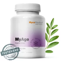 MycoMedica - MyAge, wsparcie długowieczności, 90 kapsułek ziołowych