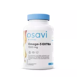 Osavi Omega-3 EXTRA, cytryna, 1300 mg, 60 kapsułek